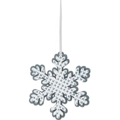Décoration de Noël flocon de neige à suspendre-Gifi Online