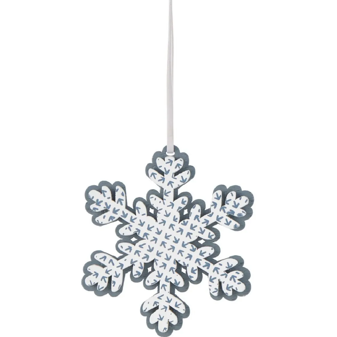 Décoration de Noël flocon de neige à suspendre-Gifi Online