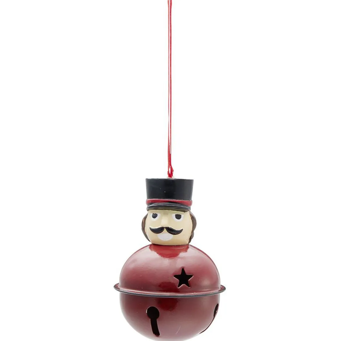 Décoration de Noël grelot soldat en métal à suspendre-Gifi