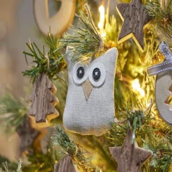Décoration de Noël hibou à suspendre-Gifi Clearance