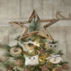 Décoration de Noël hibou à suspendre-Gifi Clearance