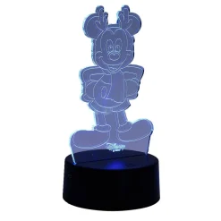 Décoration de Noël lumineuse à poser Disney Mickey-Gifi New