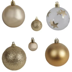 Décoration de Noël or à suspendre x 40-Gifi Discount