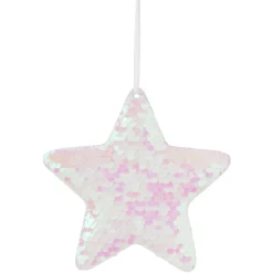 Décoration de Noël pailletée à suspendre-Gifi Online