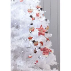 Décoration de Noël pull rouge et blanc à suspendre-Gifi Online