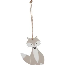 Décoration de Noël renard assis à suspendre-Gifi New