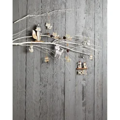 Décoration de Noël renard assis à suspendre-Gifi New