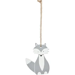Décoration de Noël renard assis à suspendre-Gifi New