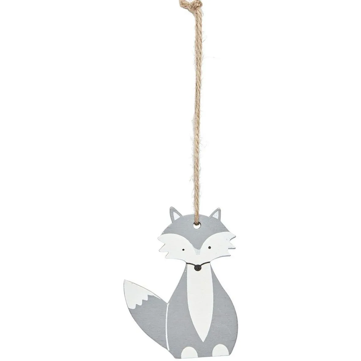 Décoration de Noël renard assis à suspendre-Gifi New