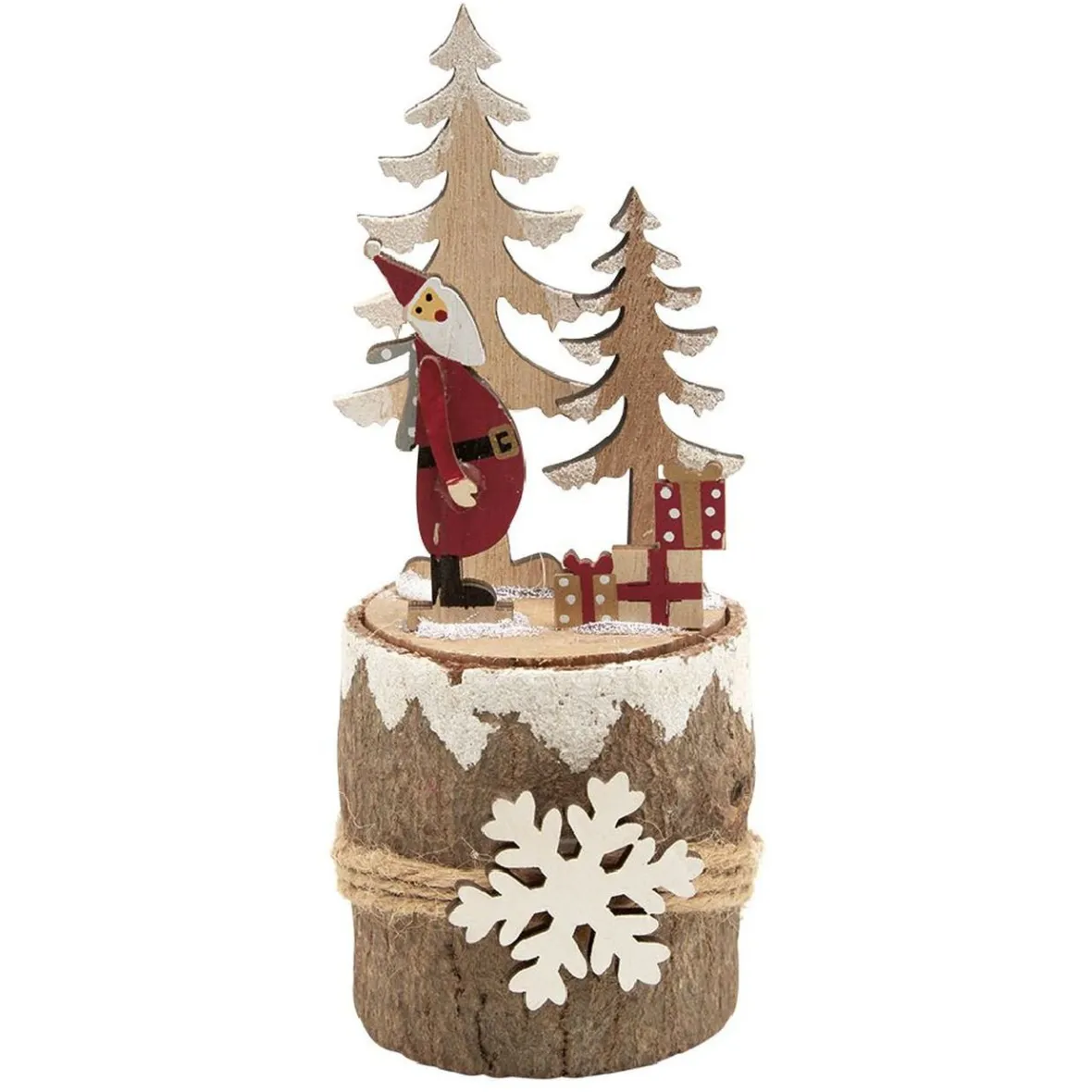 Décoration de Noël rondin à poser-Gifi Sale