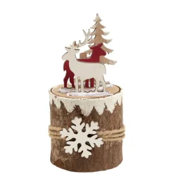 Décoration de Noël rondin à poser-Gifi Sale
