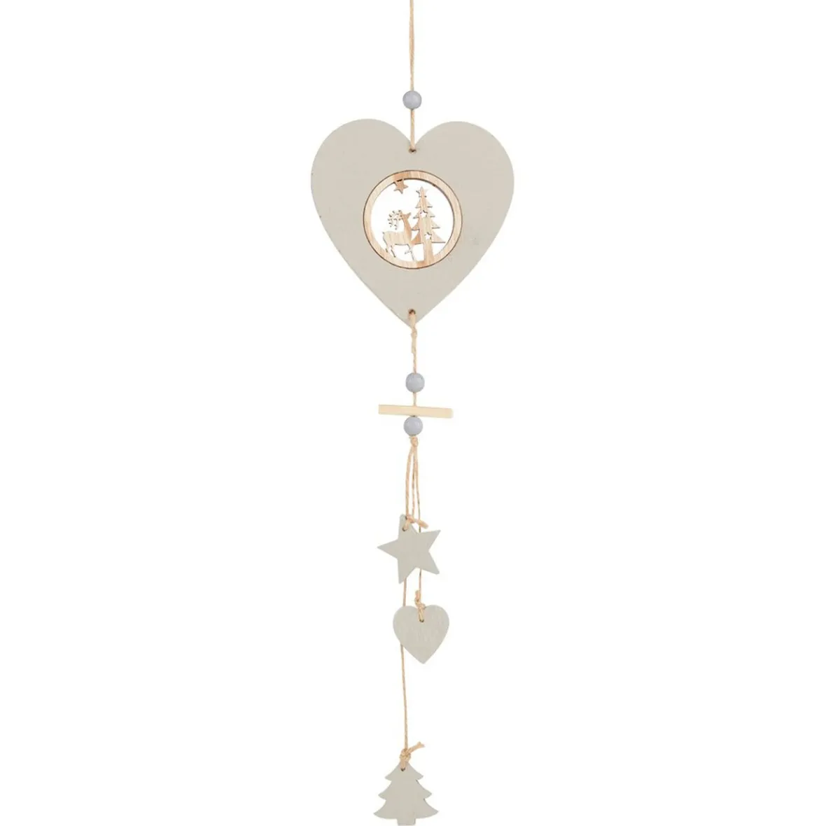 Décoration de Noël étoile sapin coeur-Gifi Online