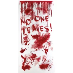 Décoration de porte ensanglantée Halloween-Gifi Best