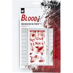 Décoration de porte ensanglantée Halloween-Gifi Best