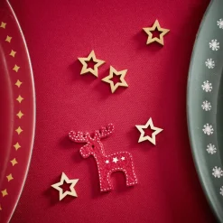 Décoration de table feutrine forme renne rouge 6 pièces-Gifi Sale