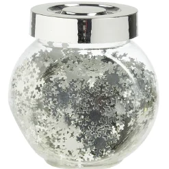 Décoration de table glitter dans bocal transparent-Gifi New