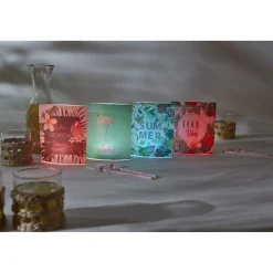 Décoration de table lumineuse décor tropical-Gifi Outlet