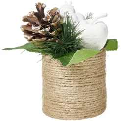 Décoration de table Noël sapin pot à poser-Gifi Outlet