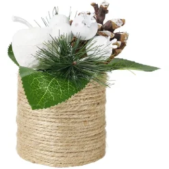 Décoration de table Noël sapin pot à poser-Gifi Outlet