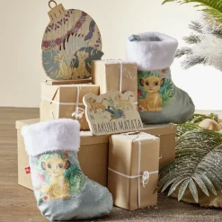 Décoration Disney à poser boule de Noël Le Roi Lion bois H21,5cm-Gifi Hot