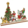 Décoration Disney à poser Mickey à Noël bois 34x5xH25cm-Gifi New