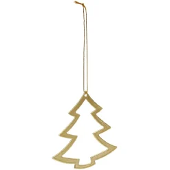 Décoration en métal doré à suspendre-Gifi Sale