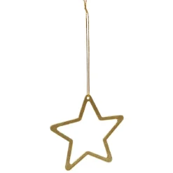 Décoration en métal doré à suspendre-Gifi Sale