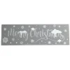 Décoration fenêtre électrostatique Merry Christmas argenté-Gifi Sale