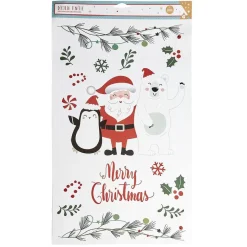 Décoration fenêtre Noël électrostatique Merry Christmas-Gifi Best