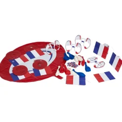 Décoration fête de rugby bleu blanc rouge-Gifi Best