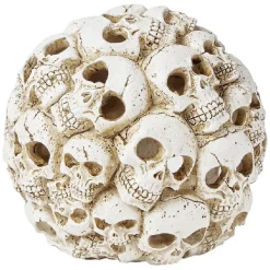 Décoration Halloween boule squelette LED-Gifi New