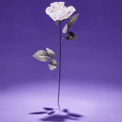 Décoration Halloween rose artificielle sanglante-Gifi Hot