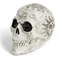 Décoration Halloween Spirit tête de mort à poser 15x11xH15cm-Gifi New