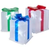 Décoration électrique en forme de cadeau 36 LED Ø18 cm x3-Gifi