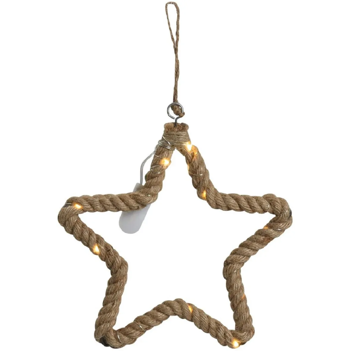 Décoration lumineuse à suspendre corde 15 LED-Gifi Hot