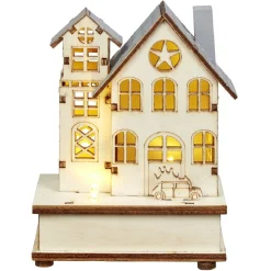 Décoration lumineuse, bois-Gifi Online