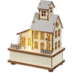 Décoration lumineuse, bois-Gifi Online