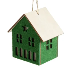 Décoration lumineuse maison de Noël à piles - 3 coloris-Gifi Clearance