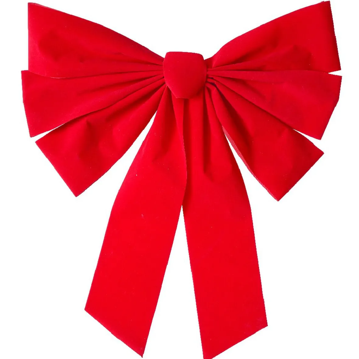 Décoration noeud de Noël plastique rouge-Gifi Hot