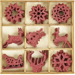 Décoration Noël bois x36-Gifi