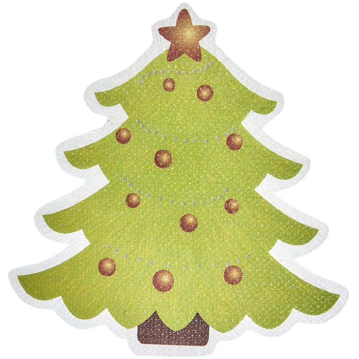 Décoration noël de fenêtre lumineuse 1LED, pvc-Gifi Online