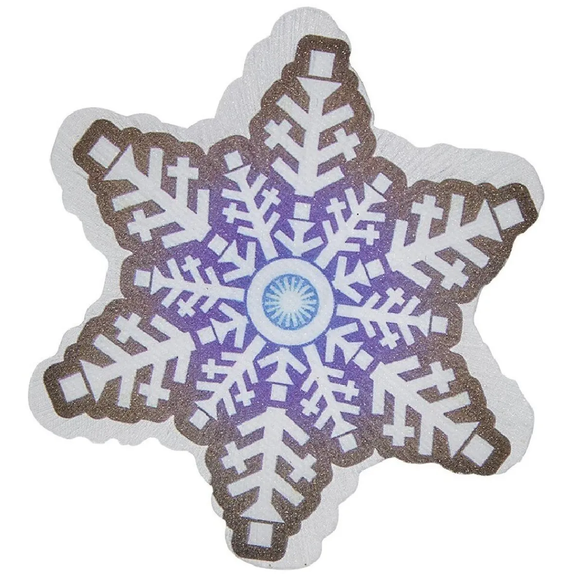 Décoration noël de fenêtre lumineuse 1LED, pvc-Gifi Online