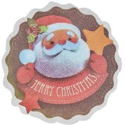 Décoration noël de fenêtre lumineuse 1LED, pvc-Gifi Online