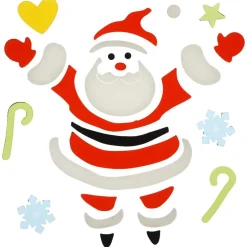 Décoration Noël fenêtre Ø20 cm-Gifi Sale