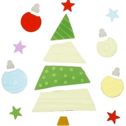 Décoration Noël fenêtre Ø20 cm-Gifi Sale