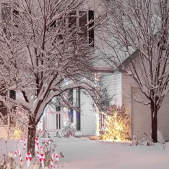 Décoration Noël sucette à planter LED H27cm-Gifi Sale