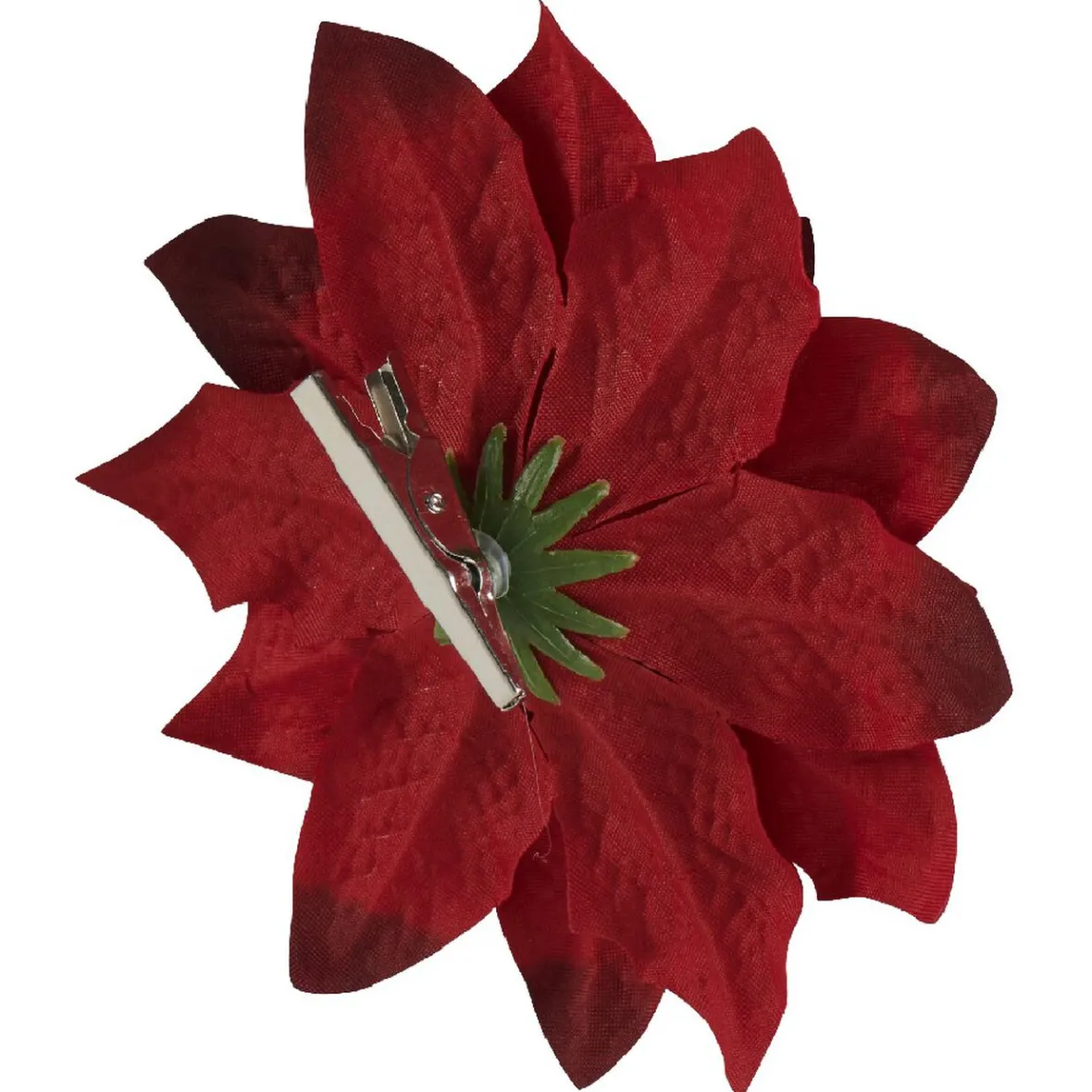 Décoration poinsettia rouge Noël-Gifi