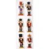 Décoration pour fenêtre petits soldats x6-Gifi Discount