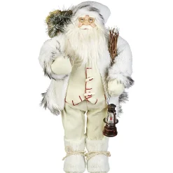 Décoration père noel a poser rouge et blanc-Gifi Hot