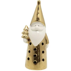 Décoration Père Noël à poser doré-Gifi Clearance